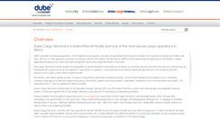 Desktop Screenshot of cargoterminal.dubetradeport.co.za